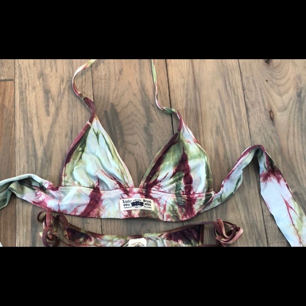 ISO Lucky Brand Tie Dye Bikini Top